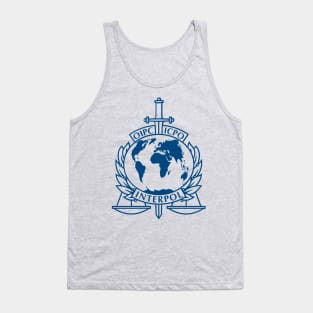 INTERPOL International Criminal Police Organization Tank Top